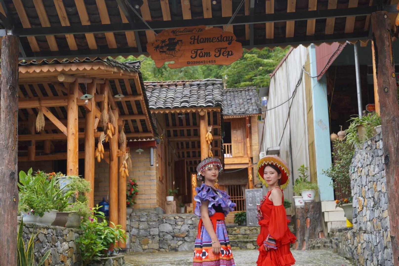 Tom Tep Homestay Ha Giang Exterior photo